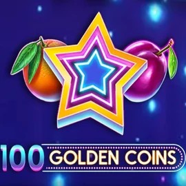 Official Slots logo: 100 Golden Coins by Amusnet Interactive at Bonuskong Casino