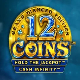 12 Coins Grand Diamond Edition slot visual from Wazdan available on bonuskong.eu.com