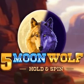 5 Moon Wolf logo by Apparat Gaming at Bonuskong Casino
