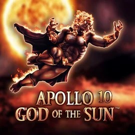Apollo God of the Sun slot logo by Novomatic at Bonuskong Casino