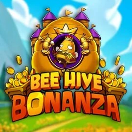 Slots logo of Bee Hive Bonanza from NetEnt at Bonuskong Casino