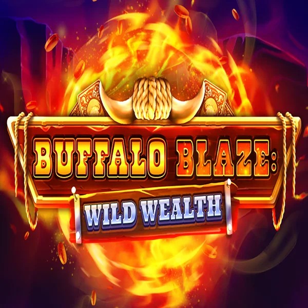 Buffalo Blaze Wild Wealth by OctoPlay, showcased at bonuskong.eu.com – game logo