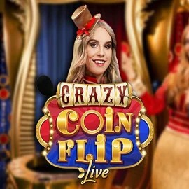 Crazy Coin Flip casino game by Evolution – featured logo at Bonuskong Casino