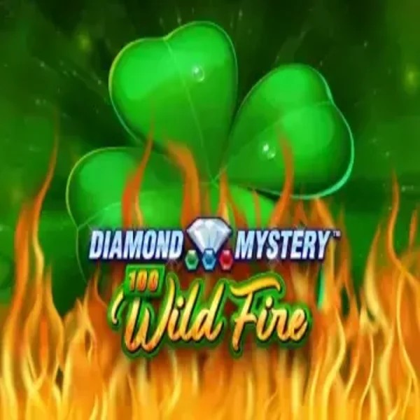 Diamond Mystery 100 Wild Fire online game logo by Greentube on bonuskong.eu.com