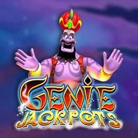 Genie Jackpots game by Blueprint Gaming – logo hosted on Bonuskong Casino