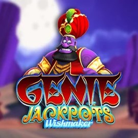 Genie Jackpots Wishmaker slot visual from Blueprint Gaming available on bonuskong.eu.com