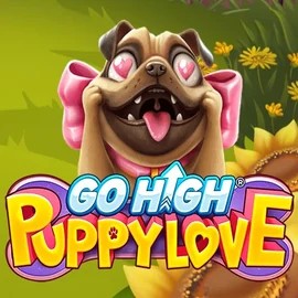 Official Slots logo: Go High Puppy Love by RubyPlay at Bonuskong Casino