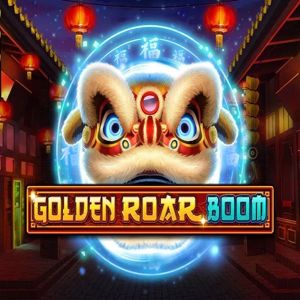 Golden Roar BOOM logo – Slots by Greentube at Bonuskong Casino