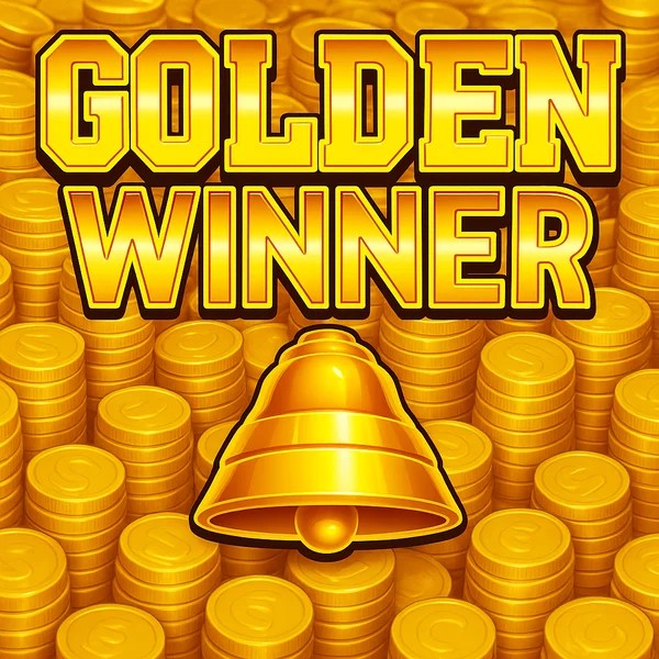 Golden Winner logo by Inspired Gaming at Bonuskong Casino