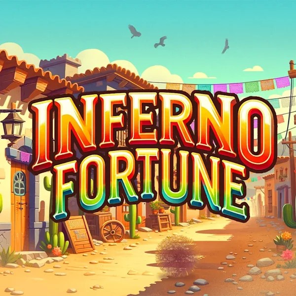 Inferno Fortune slot visual from Atomic Slot Lab available on bonuskong.eu.com