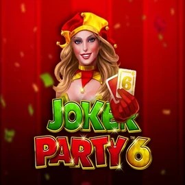 Joker Party 6 casino game by Greentube – featured logo at Bonuskong Casino
