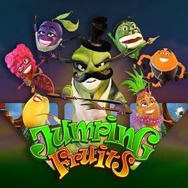 Jumping Fruits game by Wazdan – logo hosted on Bonuskong Casino
