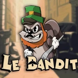 Official Slots logo: Le Bandit by Hacksaw Gaming at Bonuskong Casino