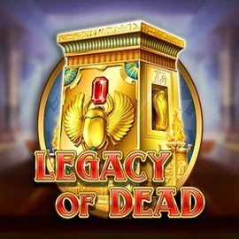 Legacy of Dead logo – Slots by Play'n GO at Bonuskong Casino