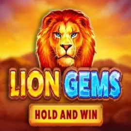 Lion Gems Hold and Win slot icon by Playson, available at Bonuskong Casino