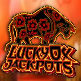 Lucky Ox Jackpots online game logo by Rival on bonuskong.eu.com