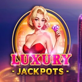 Luxury Jackpots logo by Triple Cherry at Bonuskong Casino