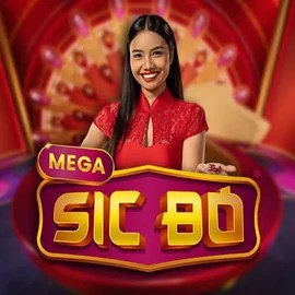 Mega Sic Bo online game logo by Pragmatic Play on bonuskong.eu.com