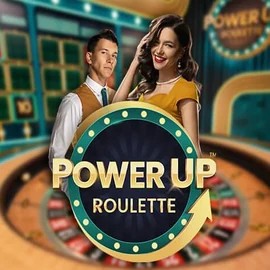 PowerUP Roulette online game logo by Pragmatic Play on bonuskong.eu.com