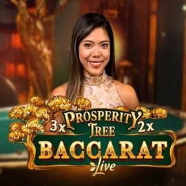 Prosperity Tree Baccarat game by Evolution – logo hosted on Bonuskong Casino