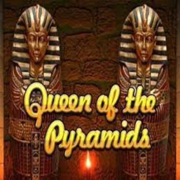 Official Slots logo: Queen of the Pyramids by Playtech at Bonuskong Casino