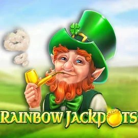 Enjoy Rainbow Jackpots by Red Tiger Gaming – logo hosted on bonuskong.eu.com