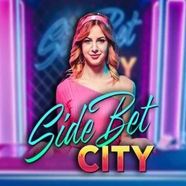 Side Bet City by Evolution, showcased at bonuskong.eu.com – game logo