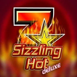 Slots logo of Sizzling Hot Deluxe from Novomatic at Bonuskong Casino