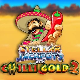 Stellar Jackpots with Chilli Gold x2 logo by Lightning Box Game at Bonuskong Casino