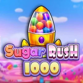 Sugar Rush 1000 logo by Pragmatic Play Bonuskong Casino