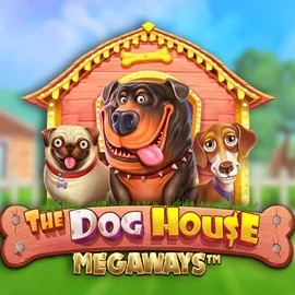The Dog House Megaways slot logo by Pragmatic Play at Bonuskong Casino